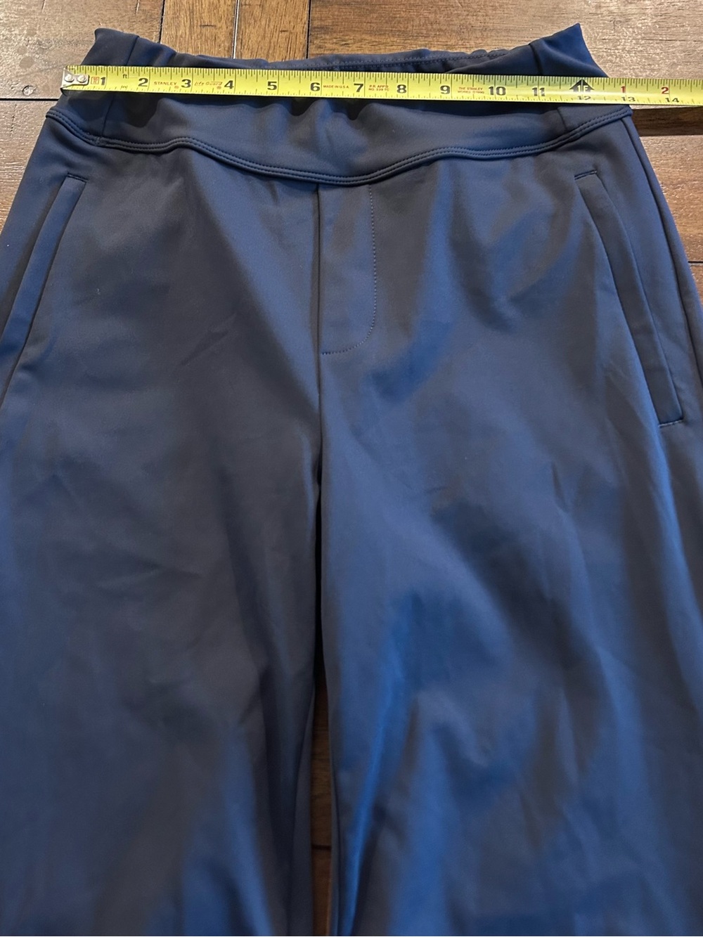 Halara Halara Flex DayStretch Side Zipper Navy Work Flare Pants XS NWOT - Picture 10 of 12
